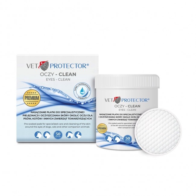 JM SANTE Vet Protector Eyes Clean eye wipes 50pcs
