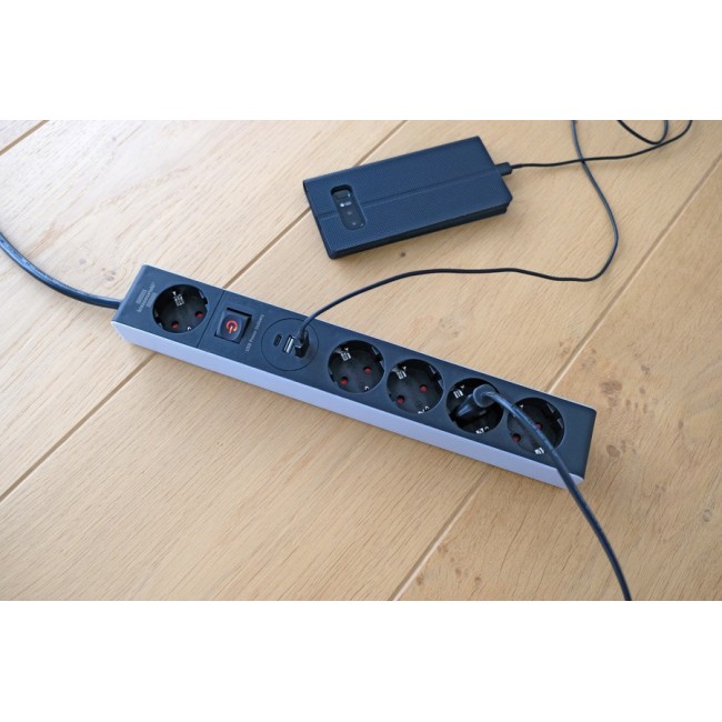 Brennenstuhl 1159780615 power extension 1.5 m 5 AC outlet(s) Indoor Black, Grey Brennenstuhl 1159780615 power extension 1.5 m 5 AC outlet(s) Indoor Black, Grey