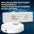 Battery for Xiaomi Robot 1C P1904-4S1P-MM, 3200mAh, 47.36Wh, STYTJ01ZHM Mijia 1C P1904-4S1P-MM (Dreame MC1808)