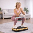 Extralink Moonwalk Spin Move Platofrma Wibracyjna do Cwiczen Fitness 200W zlota
