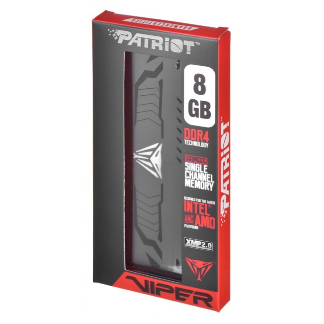 Patriot Memory Viper Steel PVS48G360C8 memory module 8 GB 1 x 8 GB DDR4 3600 MHz