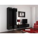 Cama TV stand VIGO 140 30/140/40 black/black gloss