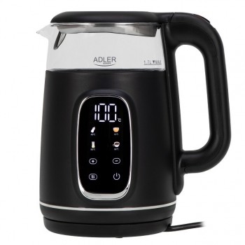 ADLER AD 1305 electric kettle black/silver