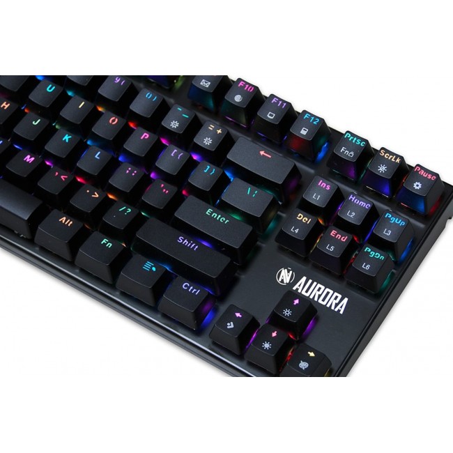 iBox IKGMK2R keyboard Gaming USB QWERTY US English Black iBox IKGMK2R keyboard Gaming USB QWERTY US English Black
