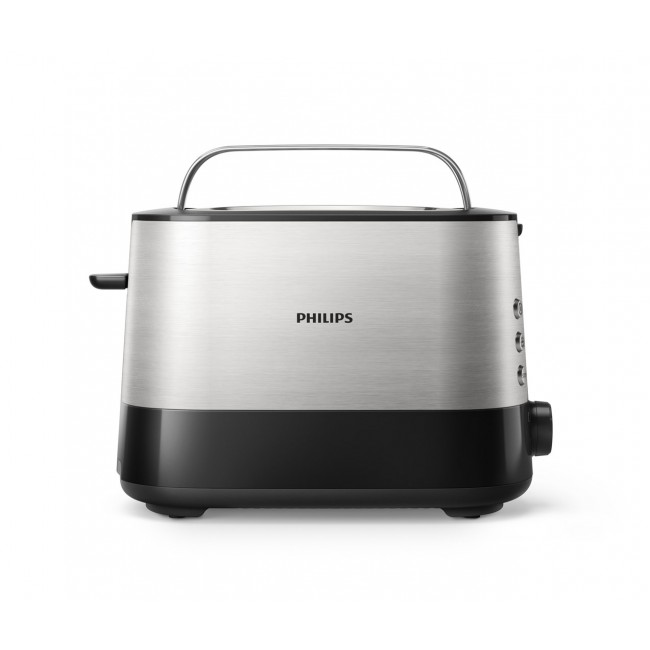 Philips Viva Collection HD2635/90 toaster 7 2 slice(s) Black, Titanium