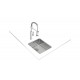 Teka BeLinea RS15 34.40 Undermount sink Rectangular Stainless steel Teka BeLinea RS15 34.40 Undermount sink Rectangular Stainless steel