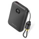 Vention 10000mAh Powerbank 2xUSB-C 1xUSB-A 22.5W, black
