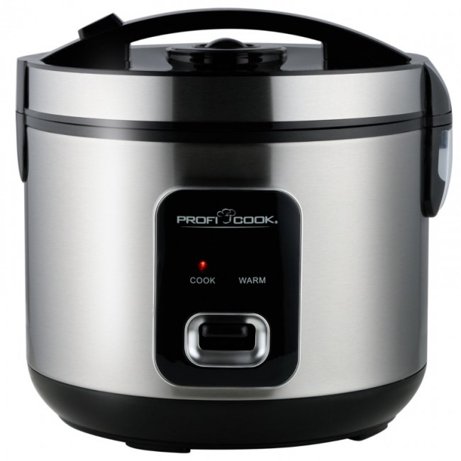 ProfiCook PC-RK 1285 rice cooker Black, Silver