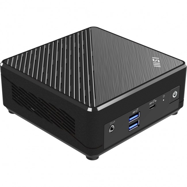 MSI Cubi N ADL S-254AT Intel N N200 4 GB DDR4-SDRAM 128 GB SSD Windows 11 Pro Mini PC Black