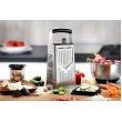 GEFU 10761 manual grater/spiralizer Box grater Black, Silver