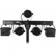 LIGHT4ME Belka LED Par Derby Laser - lighting kit