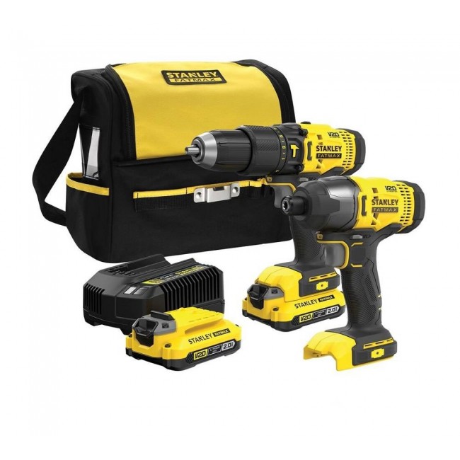 SFMCK465D2S STANLEY set (drill/screwdriver and impact wrench)
