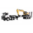 Amewi G836E/G041E Radio-Controlled (RC) model Excavator Electric engine 1:24