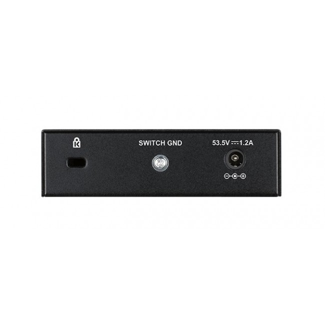 D-Link DGS-1005P/E network switch Unmanaged Gigabit Ethernet (10/100/1000) Power over Ethernet (PoE) Black