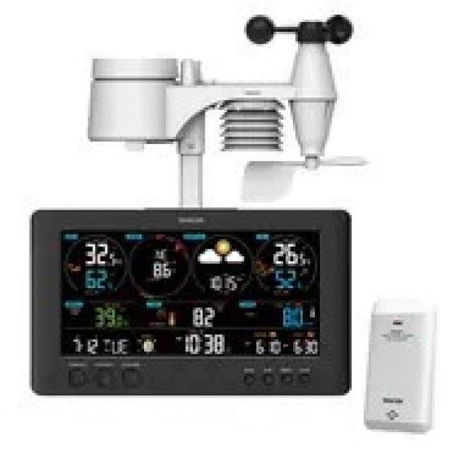 Stacja pogodowa Sencor SWS 12500 WiFi / kolorowy wy wietlacz LCD / Wi-Fi