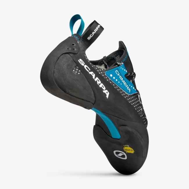 Scarpa CHIMERA, 41.5, Black - White - Azure