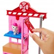 Barbie Firefighter Playset with Blonde Fashion Doll, Fire Station, 2 Pets & 10+ Accessories
