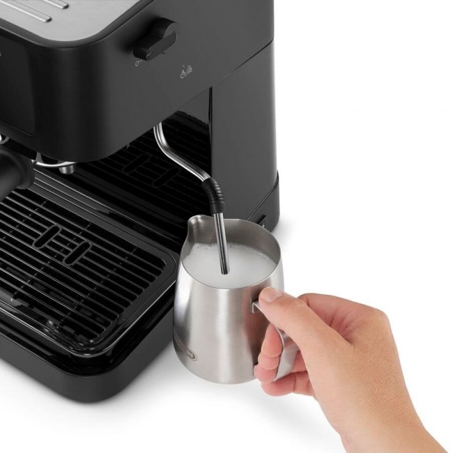 Delonghi | Coffee Maker | EC230 | Pump pressure 15 bar | Built-in milk frother | Semi-automatic | 360 rotational base No | 1100 W | Black