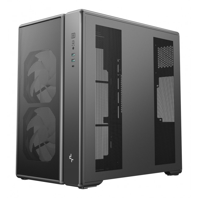 DeepCool CG590 MESH 2F Midi Tower Black