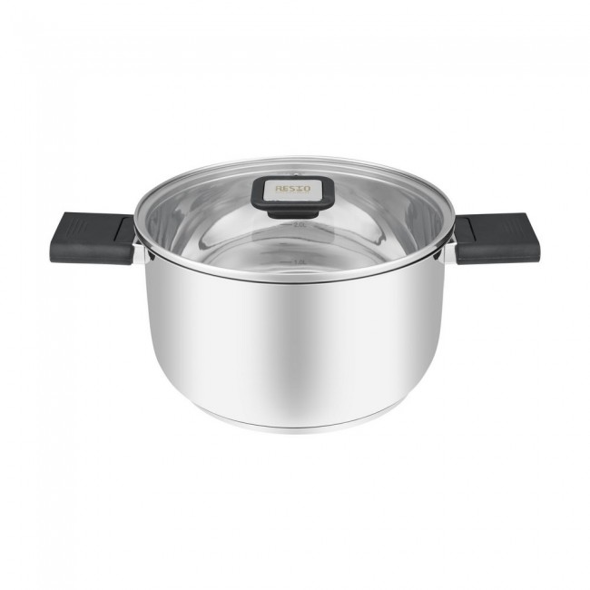 Resto Kitchenware Anser 3.2 L Round Black, Stainless steel Resto Kitchenware Anser 3.2 L Round Black, Stainless steel