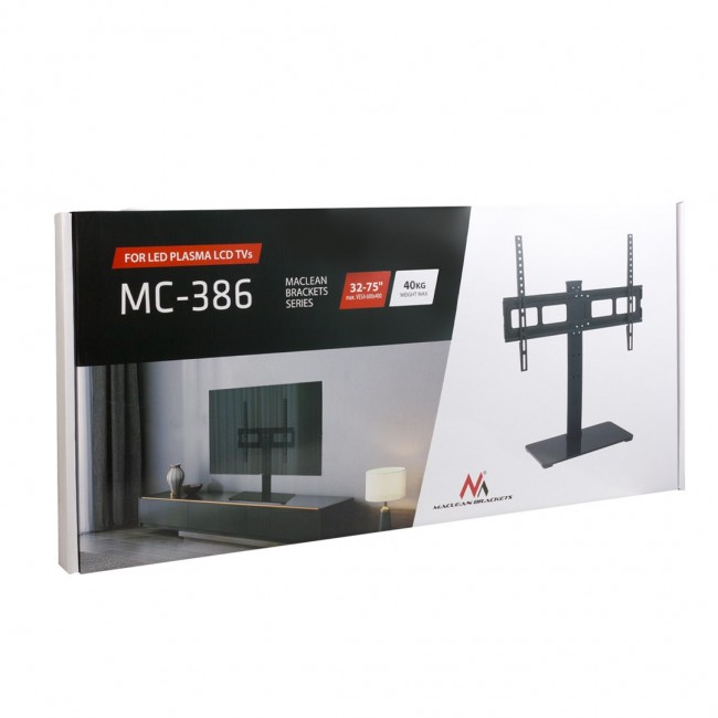 Maclean MC-386 Universal TV Stand Base for Cabinet Dresser Table Desk 32 Maclean MC-386 Universal TV Stand Base for Cabinet Dresser Table Desk 32