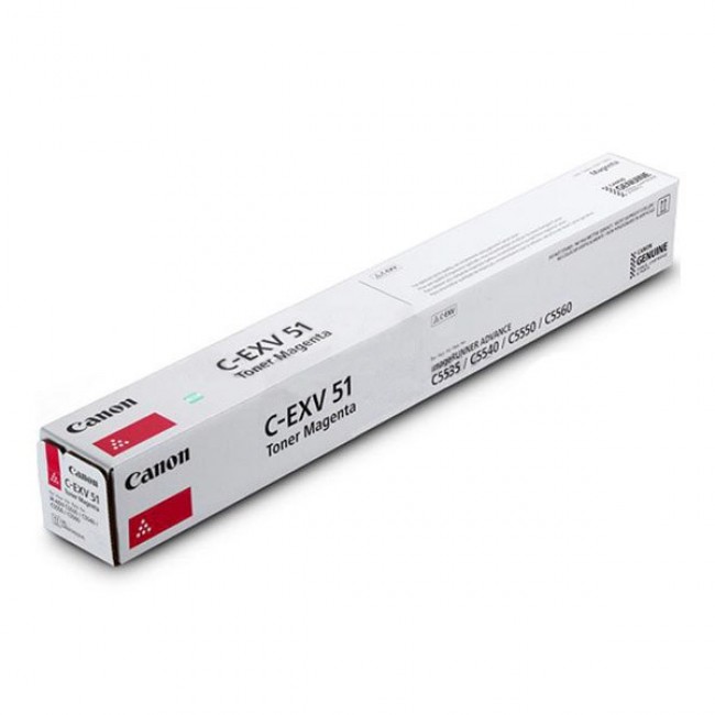 Canon C-EXV51 toner cartridge Original Magenta Canon C-EXV51 toner cartridge Original Magenta