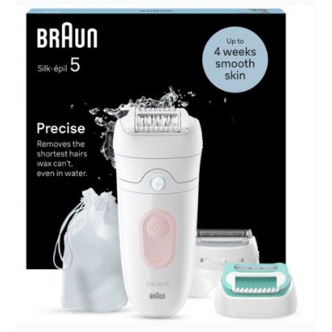 Braun Silk- pil 5 5-050 28 tweezers Pink, White