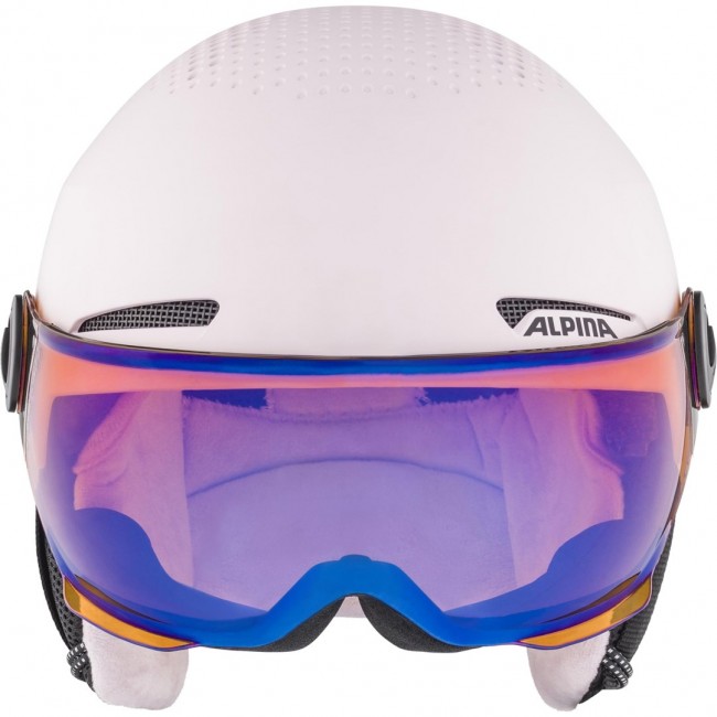 WINTER HELMET ALPINA ZUPO VISOR Q-LITE ROSE MATT 51-55 WINTER HELMET ALPINA ZUPO VISOR Q-LITE ROSE MATT 51-55