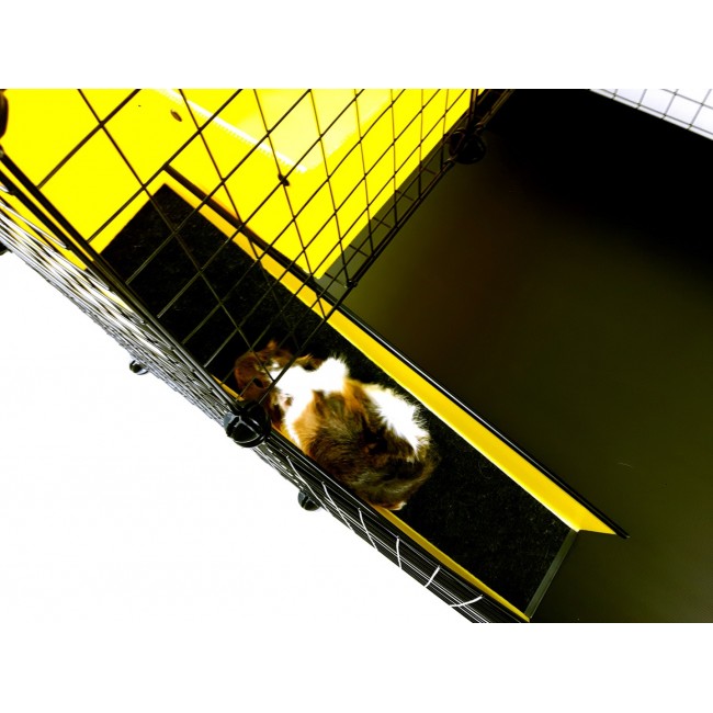 C&C modular cage one-storey 3x2 + Loft 2x1 + Silver ramp