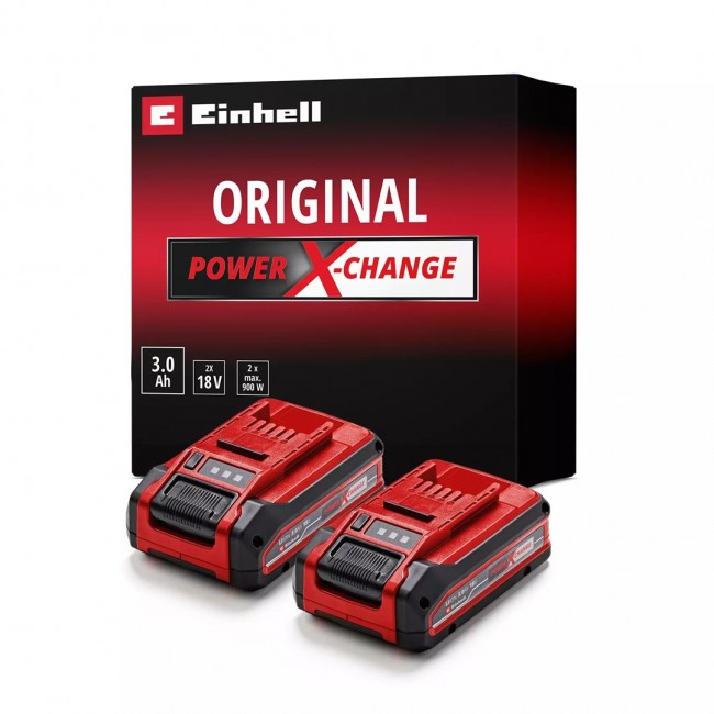 Einhell Battery 18V 2x 3.0Ah Einhell Battery 18V 2x 3.0Ah