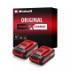 Einhell Battery 18V 2x 3.0Ah Einhell Battery 18V 2x 3.0Ah