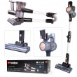 ELDOM OB200 Foldon handheld vacuum Gold, Black, White Bagless ELDOM OB200 Foldon handheld vacuum Gold, Black, White Bagless