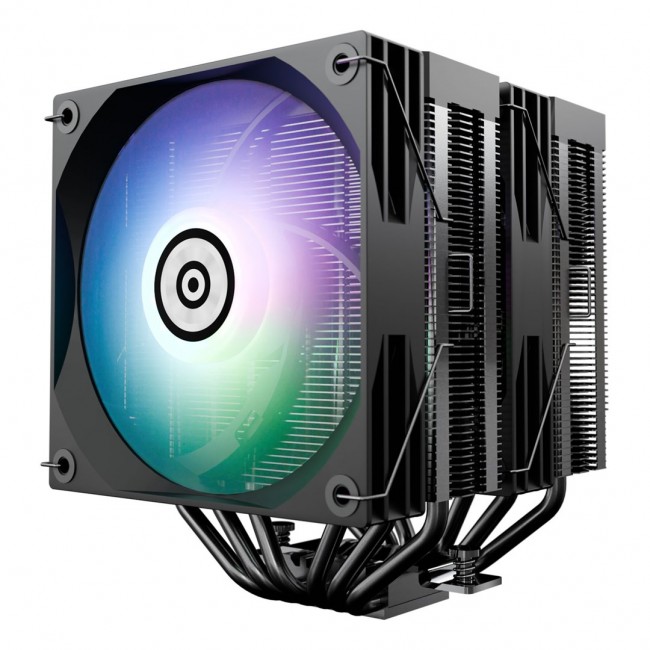 Enermax ETS-TD60D-ARGB computer cooling system Processor Air cooler 12 cm Black Enermax ETS-TD60D-ARGB computer cooling system Processor Air cooler 12 cm Black