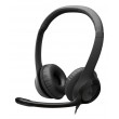 Logitech H390 Headset Wired Head-band Calls/Music USB Type-C Black