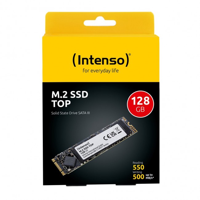 Intenso Top 128 GB M.2 Serial ATA III 3D NAND Intenso Top 128 GB M.2 Serial ATA III 3D NAND