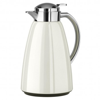 Tefal K30340 vacuum flask 1 L Stainless steel, White