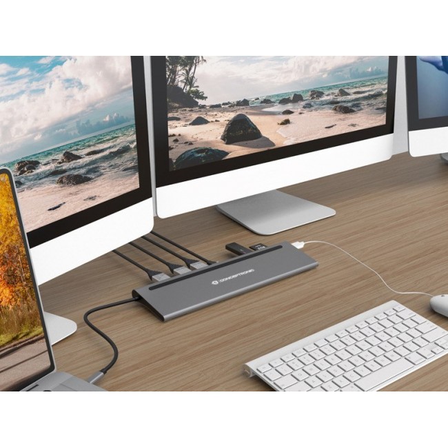 Conceptronic DONN17G laptop dock/port replicator Wired USB 3.2 Gen 1 (3.1 Gen 1) Type-C Grey Conceptronic DONN17G laptop dock/port replicator Wired USB 3.2 Gen 1 (3.1 Gen 1) Type-C Grey