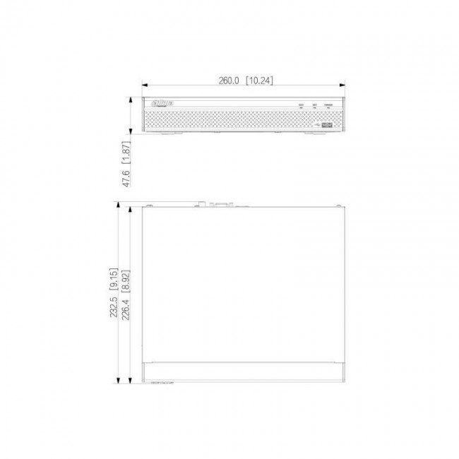 Network video recorder DAHUA Technology NVR4108HS-4KS3 Black Network video recorder DAHUA Technology NVR4108HS-4KS3 Black