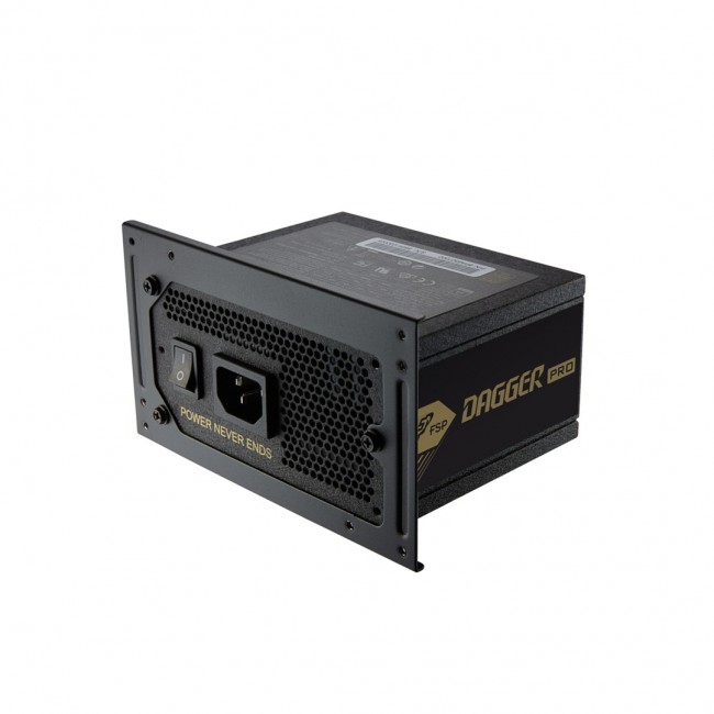 FSP DAGGER PRO 650W power supply unit 20+4 pin ATX SFX Black FSP DAGGER PRO 650W power supply unit 20+4 pin ATX SFX Black