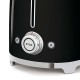 Smeg 50's Style Toaster TSF02BLEU Black Smeg 50's Style Toaster TSF02BLEU Black