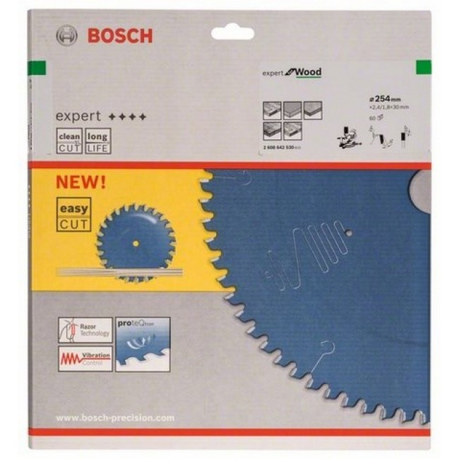 Bosch 2 608 642 530 circular saw blade 25.4 cm 1 pc(s) Bosch 2 608 642 530 circular saw blade 25.4 cm 1 pc(s)