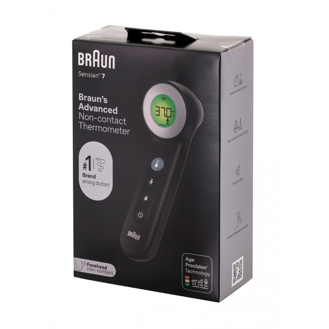 Braun BNT400B non-contact forehead thermometer Braun BNT400B non-contact forehead thermometer