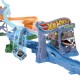 Hot Wheels RacerVerse Jurassic World Crash & Splash Track Set & Die-Cast Dinosaur Toy Car