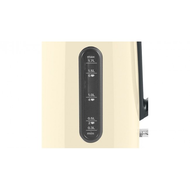 Bosch TWK4P437 electric kettle 1.7 L 2400 W Beige, Black Bosch TWK4P437 electric kettle 1.7 L 2400 W Beige, Black