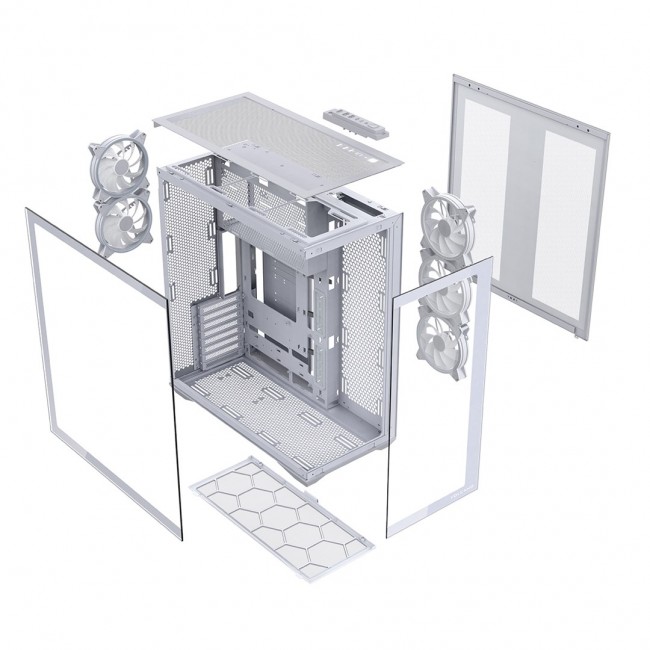 MODECOM Volcano SPACE XL ARGB FULL TOWER 5F White MODECOM Volcano SPACE XL ARGB FULL TOWER 5F White