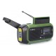Nedis RDDBCR2000GN radio Portable Digital Black, Green