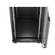Lanberg FF01-6824-12BL rack cabinet 24U Freestanding rack Black