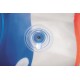 Bestway Inflatable Elliptic Family Pool 2.29m x 1.52m x 51cm - blue