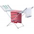Adler | Foldable electric clothes drying rack | AD 7821 | 220 W | Silver/White | IP22