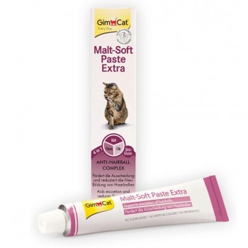 GIMCAT Malt-soft paste - cat treats - 200g